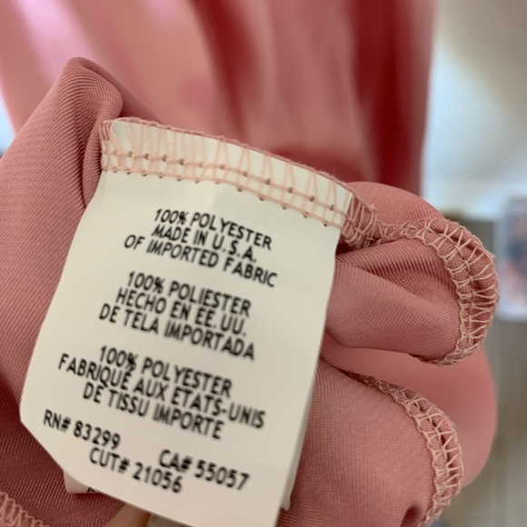 Bebe Pink Satin Slip Dress - Picture 9 of 10